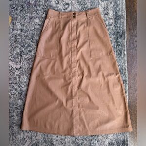 Faux Leather skirt